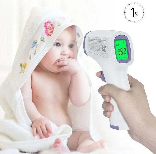 Termômetro Digital Laser Infravermelho Febre De a Corpo - Yabox Imagem de Termômetro Digital Laser Infravermelho Febre De a Corpo
