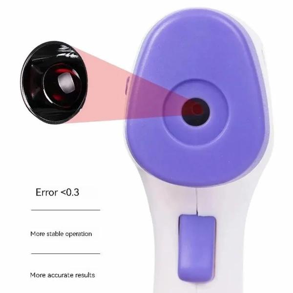 Termômetro Digital LCD Infravermelho Laser Sem Contato Temperatura Febre Adulta Bebê - Flex Imagem de Termômetro Digital LCD Infravermelho Laser Sem Contato Temperatura Febre Adulta Bebê