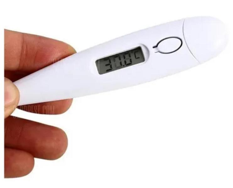 Imagem de Termometro Digital Medição Temperatura Saúde Vet Enf c/ Aviso Sonoro