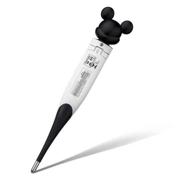 Termômetro Digital Ponta Flexível Disney Mickey Desligamento Automático Mede a Temperatura em 1 Minuto - HC078 - Multilaser Imagem de Termômetro Digital Ponta Flexível Disney Mickey Desligamento Automático Mede a Temperatura em 1 Minuto - HC078