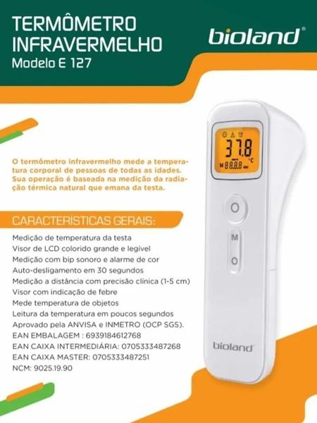 Termometro Digital Rapida Mediçao Pessoas Alimentos Líquidos - Bioland Imagem de Termometro Digital Rapida Mediçao Pessoas Alimentos Líquidos