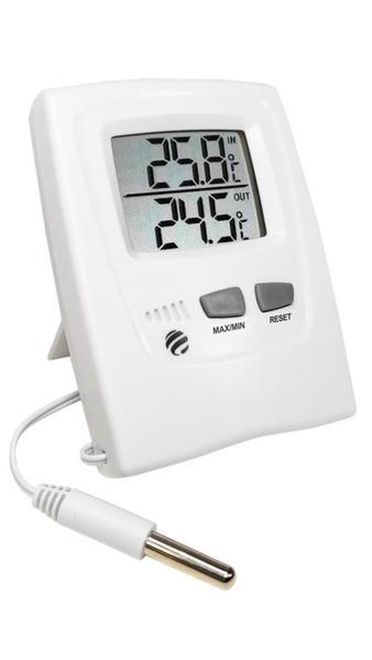 Termômetro Digital Sensor Externo Certificado Calibração - Incoterm Imagem de Termômetro Digital Sensor Externo Certificado Calibração