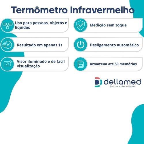 Imagem de Termômetro Infravermelho Dellamed