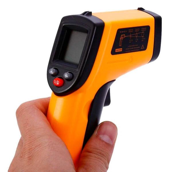 Termômetro Infravermelho Digital Para Cozinha E Medição Corporal - BELLATOR Imagem de Termômetro Infravermelho Digital Para Cozinha E Medição Corporal