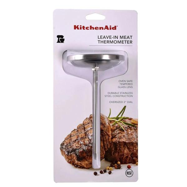 Imagem de Termometro kitchenaid culinario para carne cozinha inox kq902g