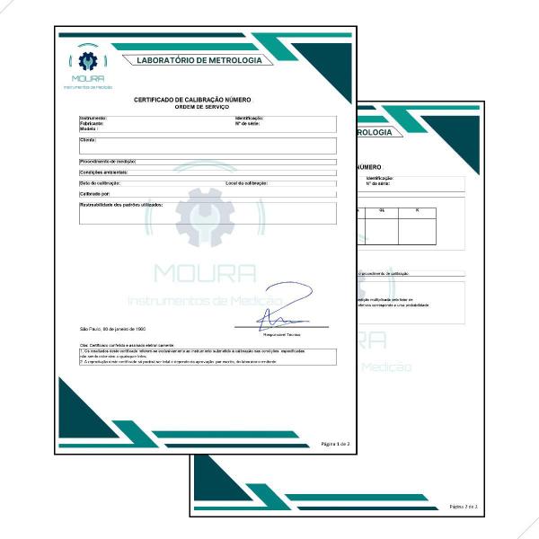 Imagem de Termômetro Laser Digital Industrial Certificado Calibração