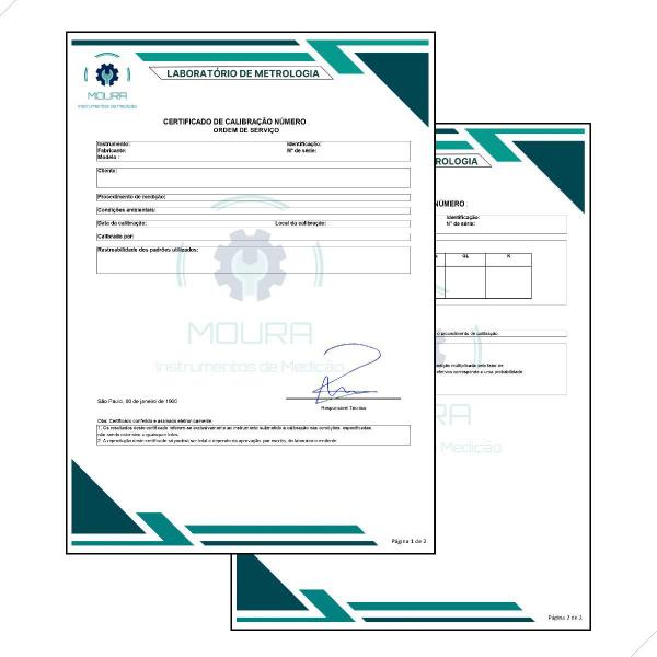 Termômetro Laser Digital Industrial Certificado Calibração - N/C Imagem de Termômetro Laser Digital Industrial Certificado Calibração
