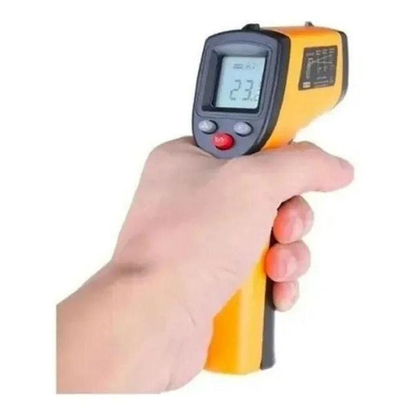 Termômetro Laser Digital Industrial Temperatura -50 A 400C - Jiaxi Imagem de Termômetro Laser Digital Industrial Temperatura -50 A 400C