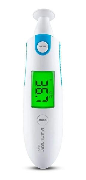Termometro Laser Digital Infravermelho Febre De Testa Bebe - Multi Imagem de Termometro Laser Digital Infravermelho Febre De Testa Bebe