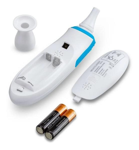 Termometro Laser Digital Infravermelho Febre De Testa Bebe - Multi Imagem de Termometro Laser Digital Infravermelho Febre De Testa Bebe