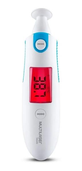 Termometro Laser Digital Infravermelho Febre De Testa Bebe - Multi Imagem de Termometro Laser Digital Infravermelho Febre De Testa Bebe
