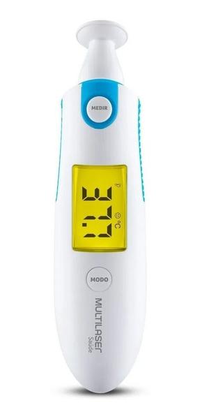 Termometro Laser Digital Infravermelho Febre De Testa Bebe - Multi Imagem de Termometro Laser Digital Infravermelho Febre De Testa Bebe