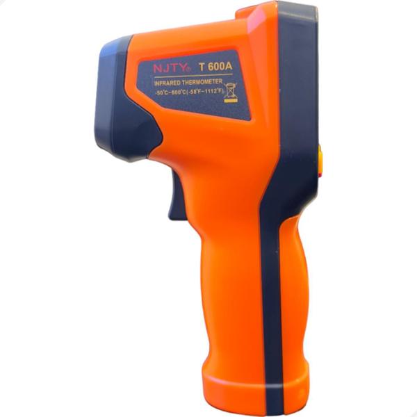 Termômetro Laser Infravermelho Com Certificado De Calibração - N/C Imagem de Termômetro Laser Infravermelho Com Certificado De Calibração