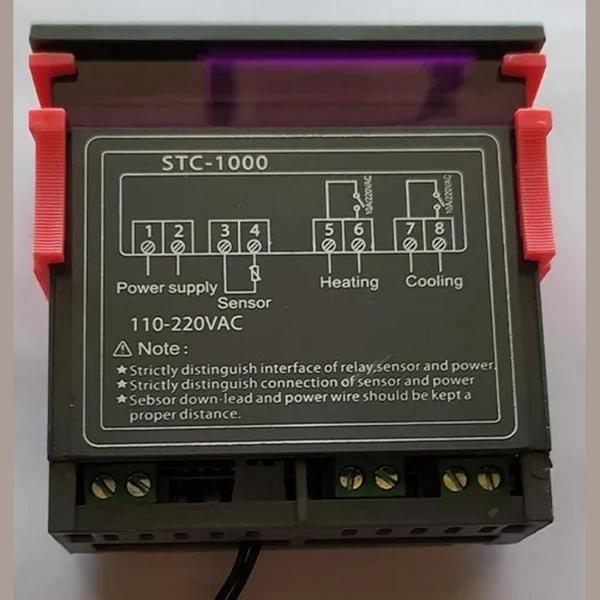 Imagem de Termostato Digital STC-1000 110-220V