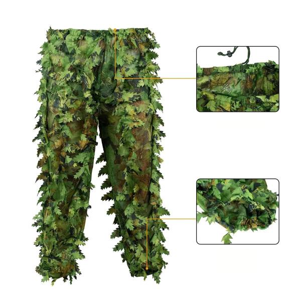 Imagem de Terninho de Caça Ghillie Floresta - Camuflagem para Primavera/Outono