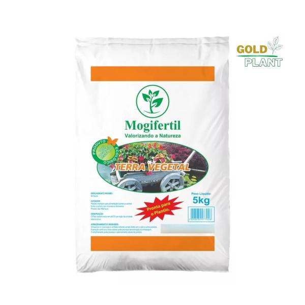 Imagem de Terra vegetal adubada organica 5 kg Mogifertil