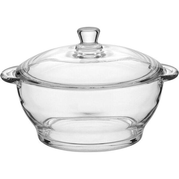Terrina/Tigela com Tampa 1,5 litro Vidro N2470890 - Quanhe Terrina/Tigela com Tampa 1,5 litro Vidro N2470890 - Quanhe