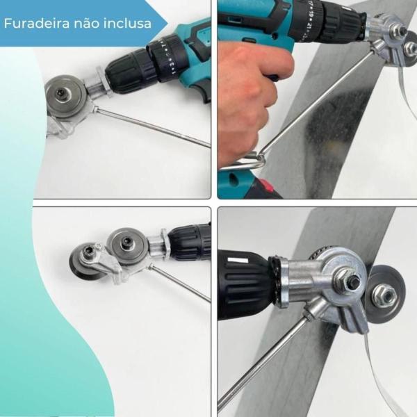 Imagem de Tesoura Adaptadora Para Furadeira Super Prática e Excelente