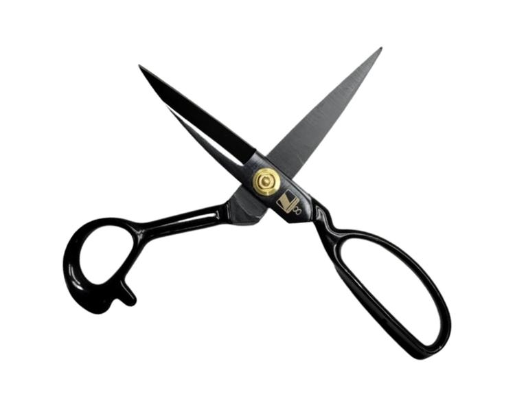 Imagem de Tesoura Alfaiate Costura Reforçada Titanium Profissional 8'' Alta Precisão Corte Afiado Durável Ergonomia Lâmina Aço