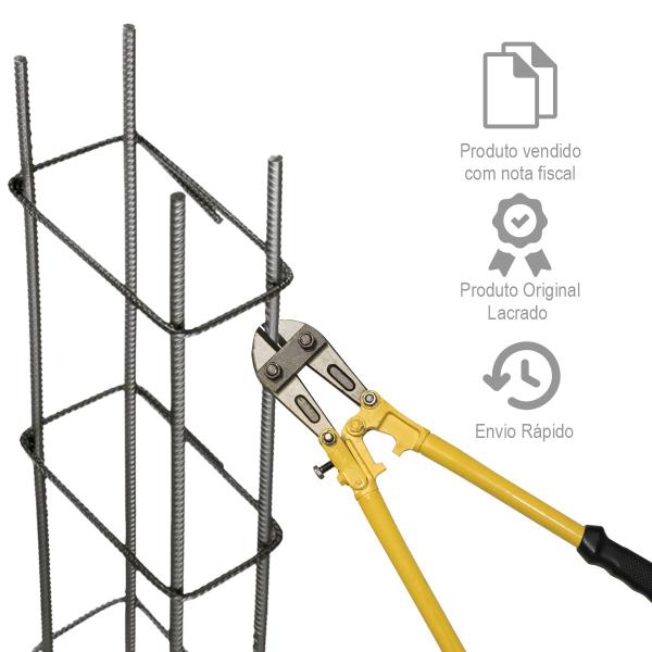 Imagem de Tesoura Alicate Corta Vergalhão Ferro Aço Cadeado 600mm 24"