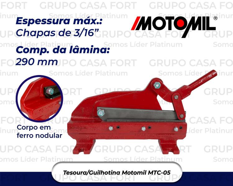 Imagem de Tesoura De Cortar Chapa Nº5 Mtc-05 - Motomil