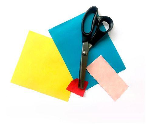 Tesoura De Costura Picotar Tecido E Papel Zig Zag Artesanato - Artmak Imagem de Tesoura De Costura Picotar Tecido E Papel Zig Zag Artesanato