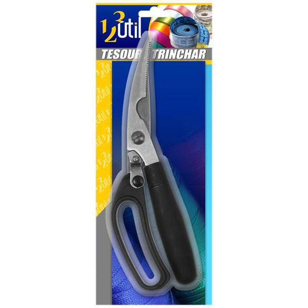 Imagem de Tesoura De Cozinha Para Trinchar - Inox - 23,5cm