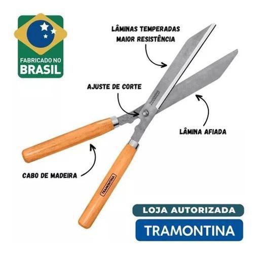 Imagem de Tesoura De Poda Tesourão Jardinagem Cortar Grama Tramontina