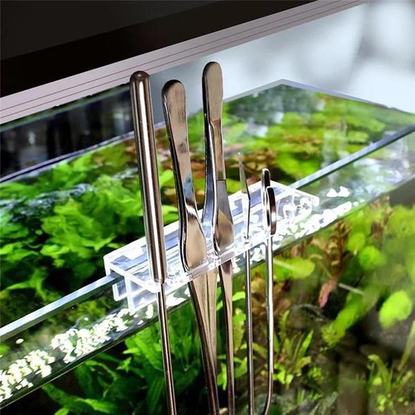 Tesoura e Pinça para Aquário - Aço Inoxidável - Ferramentas para Plantas Imagem de Tesoura e Pinça para Aquário - Aço Inoxidável - Ferramentas para Plantas