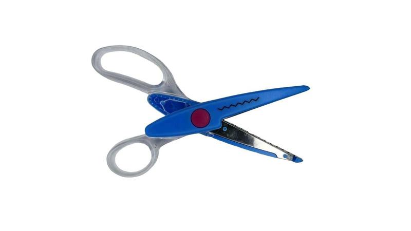 Tesoura Escolar de Picotar Corte Zig Zag CIS Cor a Escolha Imagem de Tesoura Escolar de Picotar Corte Zig Zag CIS Cor a Escolha