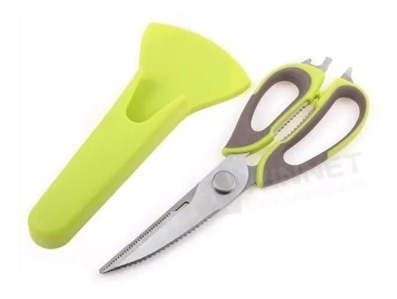 Imagem de Tesoura Faca Mighty Shears Multi Uso 10 Em 1 Multifunção