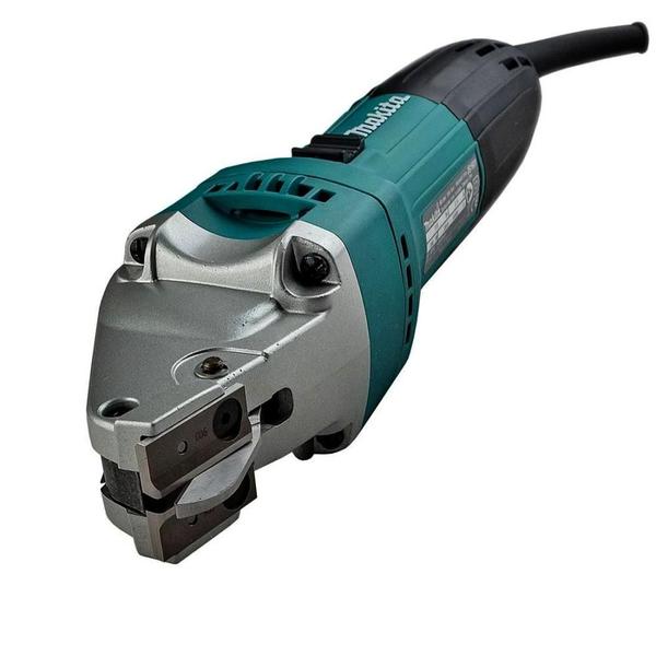 Imagem de Tesoura Faca Reta 1.6Mm Industrial 380W Chave Hexagonal Medidor JS1601 110V Makita