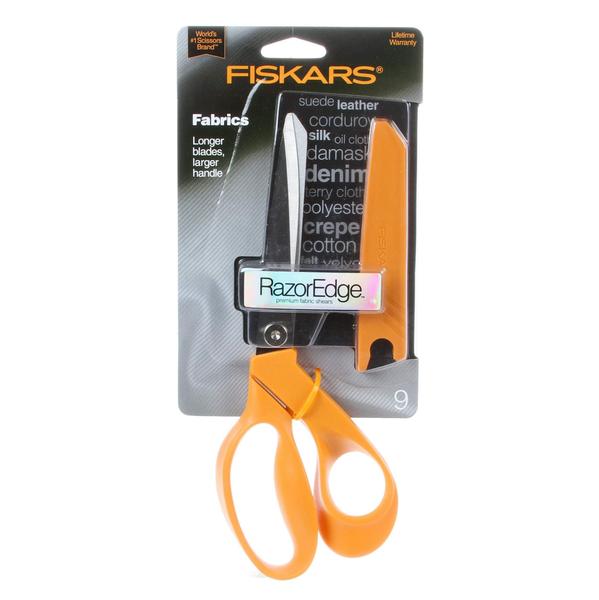 Imagem de Tesoura Fiskars RazoEdge Fabric 9 tesouras pesadas