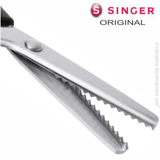 Imagem de Tesoura manual picotar em formato zig zag singer 9,5" - 24,1cm