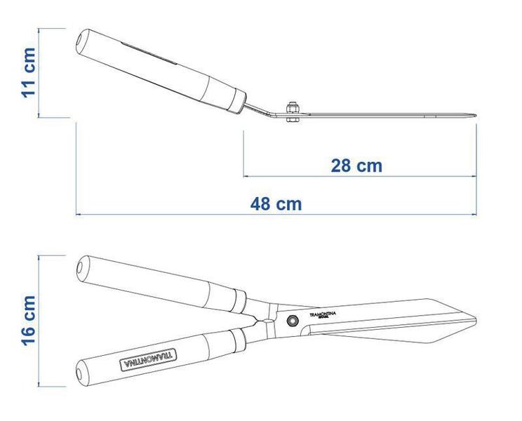 Imagem de Tesoura Para Cerca Viva 12" Tramontina 