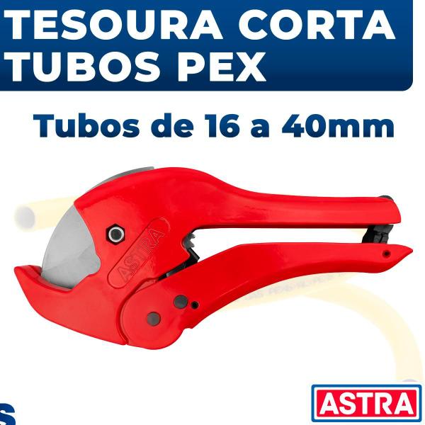 Imagem de Tesoura Para Cortar Tubos Pex 16-40mm Astra Tct/1640