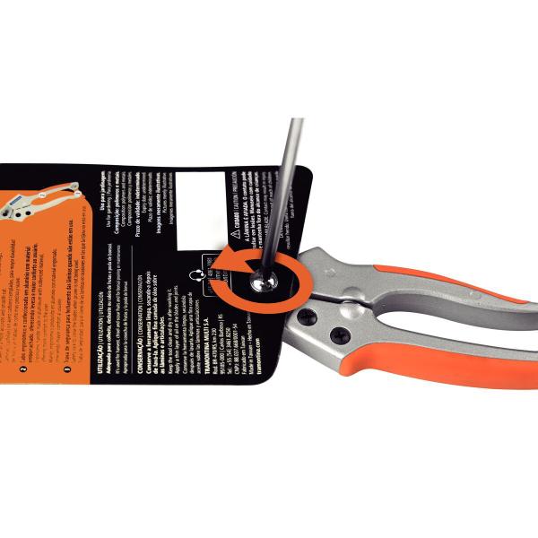 Tesoura Poda Tramontina Para Frutas - 78316/520 Imagem de Tesoura Poda Tramontina Para Frutas - 78316/520