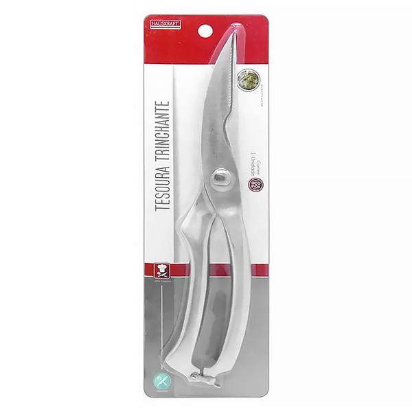 Tesoura Trinchante Multiuso Aço Inox 250mm TSRA-005 - Hauskraft - ETILUX, HAUSKRAFT, WESTERN Imagem de Tesoura Trinchante Multiuso Aço Inox 250mm TSRA-005 - Hauskraft