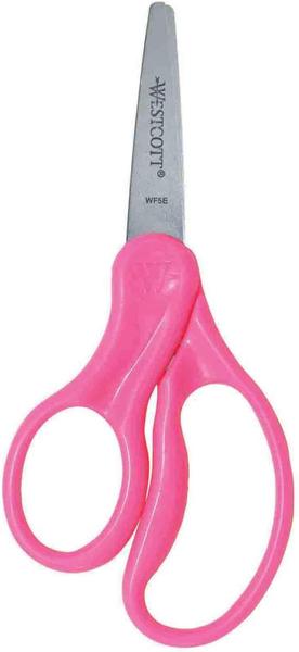 Imagem de Tesoura Westcott Left-Handhand Hard Handle para crianças de 4 a 8 anos