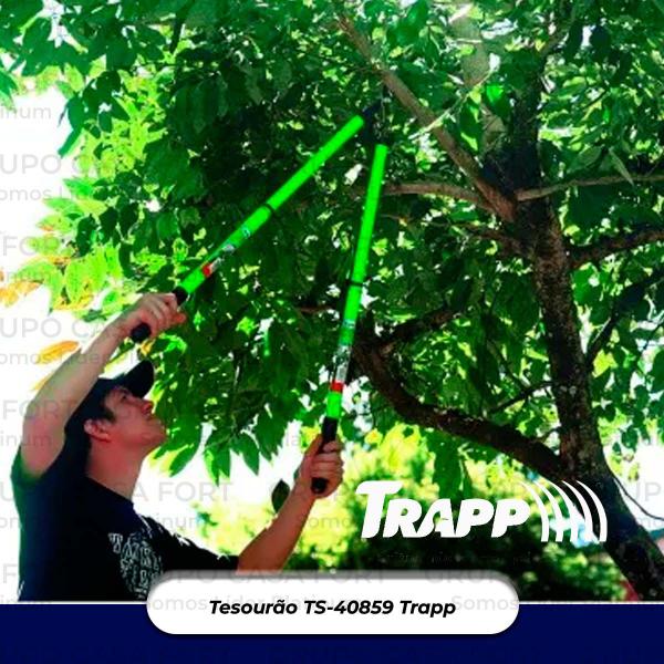 Imagem de Tesourão Telescópico Trapp 63-95cm Para Cerca Viva Ts 40859