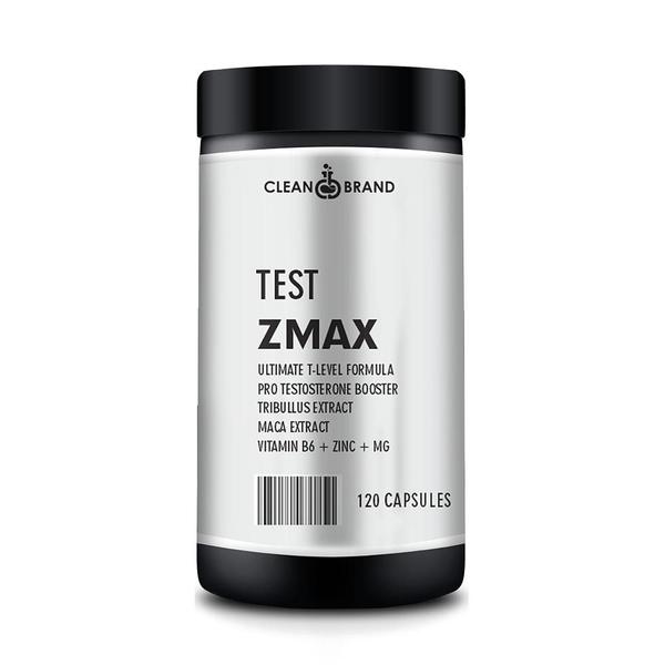 Imagem de Test Zmax - 120 Cápsulas - 60 Doses - Clean Brand