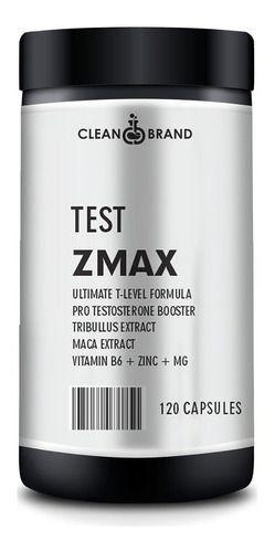 Imagem de Test zmax - 120 cápsulas - 60 doses - clean brand