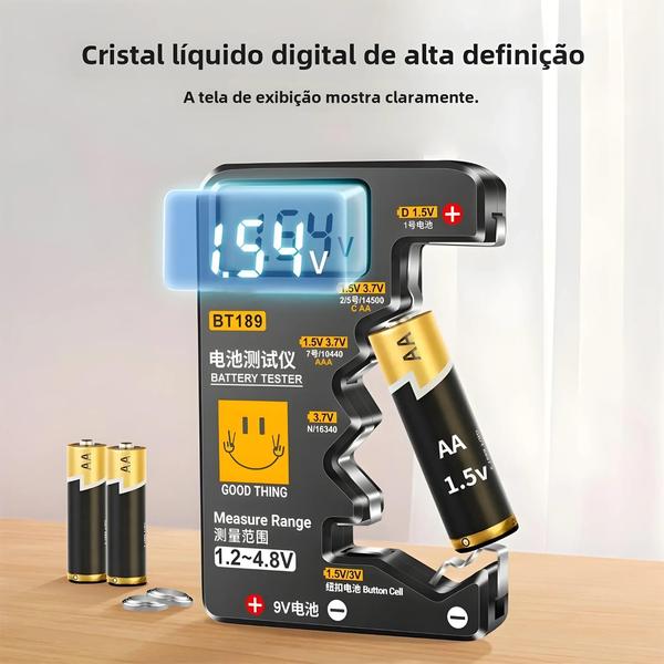 Imagem de Teste de Capacidade de Bateria - Indicador de Carga Restante