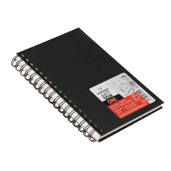 Imagem de TesteBloco Espiral Sketchbook Canson One 80 Folhas A4 100g/m