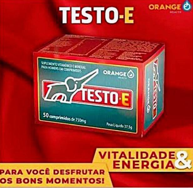 Imagem de Testo E 50 Comprimidos 600mg - Orange Health