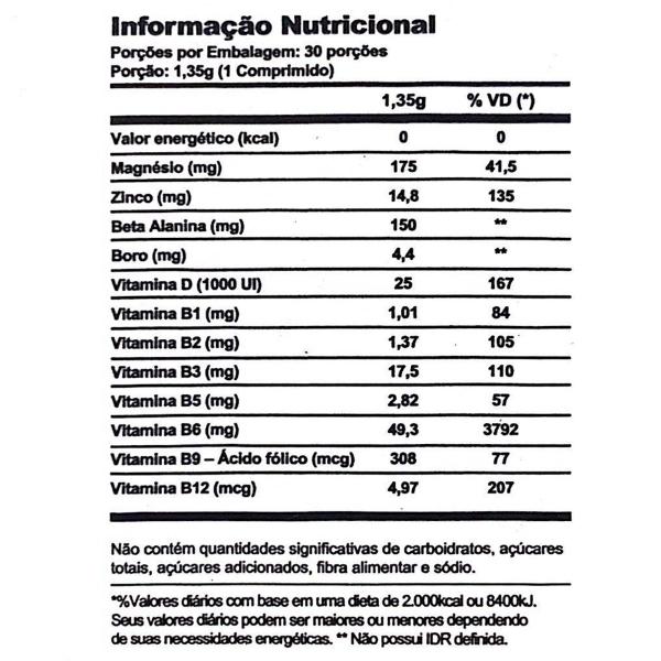 Imagem de Testosterol 100 Para Homens 30 Comprimidos Inove Nutrition