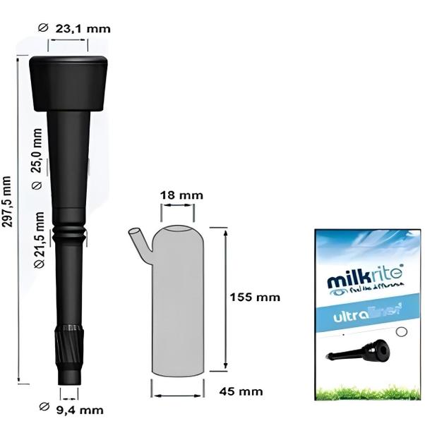 Imagem de Teteira Insuflador Ultraliner Milkrite Bosio Ir (jg)