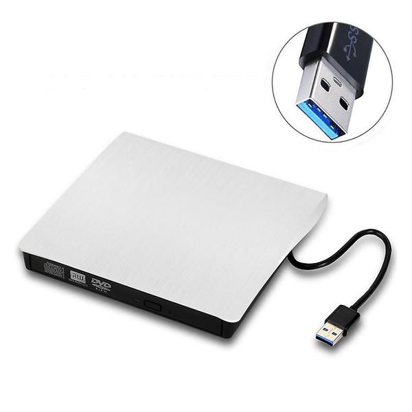 Imagem de Textura escovada USB 3.0 POP-UP Móvel DVD-Rw DVD / CD Rewritable Drive Externo ODD &amp Dispositivo HDD