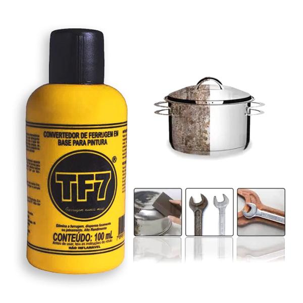 Imagem de Tf7 Fundo Convertedor De Ferrugem Tubo 100ml