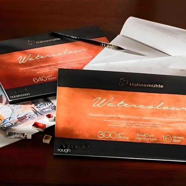 The Collection Hahnemuhle 640g Textura Satinado 36x48cm 10 Folhas Imagem de The Collection Hahnemuhle 640g Textura Satinado 36x48cm 10 Folhas
